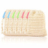Bar Soap Saver Bags 6 Pieces Shampoo Conditioner Bar Holder for Preserve Soap Bars Natural Sisal Soap Pouch for Exfoliat