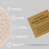 Appearus Natural Cellulose Facial Sponges 50 Pack Compressed Professional Spa Facial Sponge Pads for Cleansing Exfoliati