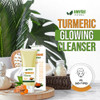 Turmeric Face Wash Turmeric FacialCleanser with Aloe Vera Vitamin E and Natural Extracts Lightweight Daily Gel Face Wash