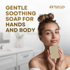 Cactus Honey Oats Goats Milk Soap Bar 4 oz Natural Bar Soap for Women Men Kids Itchy Skin Eczema Psoriasis Rash Sunburn