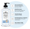 JR Watkins Gel Hand Soap Scented Liquid Hand Wash for Bathroom or Kitchen USA Made and Cruelty Free 11 fl oz Ocean Breez