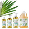 Brittanies Pure Castile Liquid Soap Refill Lemongrass 16 Ounce Dish Soap Hair Body Home Gentle and Pure Made with Natura