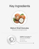 Oganacell DERX Cleanser Walnut Cleanser for Clogged Pores Gentle Daily Exfoliant for Smooth Skin Korean Skin Care Face W