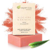 Aspen Kay Naturals Aloe Vera Oatmeal Soap Bar with Calamine Natural Organic Ingredients Organic Aloe Vera Colloidal Oats