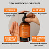 Vitamin C Cleanser Face Wash HUGE 8 oz Gentle Facial Cleansing Gel for Uneven Skin Tone Age Spots and Fine Lines Natural