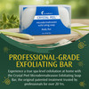 Exfoliating Bar Soap for Men Women Crystal Peel Luxury Microdermabrasion Hydrating Exfoliating Body Soap Bar Solid Magne