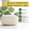 Exfoliating Bar Soap for Men Women Crystal Peel Luxury Microdermabrasion Hydrating Exfoliating Body Soap Bar Solid Magne