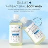 DR LIFT Antibacterial Body Wash Refreshing Scent Hydrating Shower or Bath Cleanser With Citric Acid Spirulina and Lemon