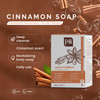 Pili Natural Cinnamon Soap Bars 3 Pack Face and Body Soap Bars for Women Men Teens and All Skin Types Jabn de Canela 35