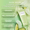 Glow Recipe Avocado Ceramide Facial Cleanser Korean Double Cleanse Second Step Hydrating GeltoFoam Face Wash for Dry Ski