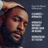 Bevel Face Beard Wash For Men With Witch Hazel Aloe Vera Cleansing Mens Face Wash That Hydrates and Brightens Skin and S