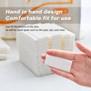 220 Pcs 3 Layer Cotton Makeup Pads Rectangle Facial Cotton Puffs for Makeup Remover Cleansing