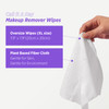 Unicorn Glow Makeup Remover Cleansing Face Wipes 1 EA 25 count XL Oversize Biodegradable Daily Cleansing Facial Towelett