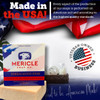 Mericle Soap Co Sandalwood Rose Organic 5oz Body Bar Traditional Cold Process Technology Natural Ingredients No Harsh Ch