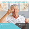 Clear C Eyelid Wipes PreMoistened for Dry Eyes Rinse Free Eye Lid Cleaning Wipes Individually Wrapped Travel Eye Wipes 1