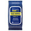 LIVAURA Retinol Men Facial Wipes AntiAging Cleansing Towelettes Quickly cleanse face from sweat oil and poreclogging dir