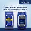 LIVAURA Retinol Men Facial Wipes AntiAging Cleansing Towelettes Quickly cleanse face from sweat oil and poreclogging dir