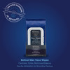 LIVAURA Retinol Men Facial Wipes AntiAging Cleansing Towelettes Quickly cleanse face from sweat oil and poreclogging dir
