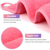 HealAge Reusable Makeup Remover Cloths 8 Pack Ultra Soft Microfiber Facial Cleansing Cloths Washable Makeup Remover Towe