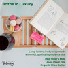 Australian Botanical Soap Classic Goat Milk and Goats Milk with Raspberry 66 OZ Triple Milled Bars made with Enriched wi