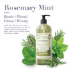 A LA MAISON Rosemary Mint Body Wash 2536 Fl Oz Natural Hand Wash Made with Essential Oils Biodegradable PlantBased Vegan