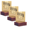 Varina Natural Sandalwood Vanilla Bar Soap Gentle Cleansing for Sensitive Skin Floral 3 Pack