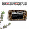 Sheanefit Raw African Black Soap Bar For All Skin Types Face Body Hair Soap Bulk Bars 15 Ounce Pack of 1