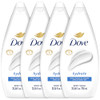 Dove Body Wash Hydrate ValueSize 4Pack Moisturizing Cleanser for Smooth Soft Skin 2536 Oz Ea