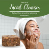 Raw African Black Soap 1lb Bar for Dry Skin and Skin Conditions Pure Natural Ingredients Imported From Ghana Handcraft C