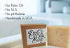Missam Handmade Fresh Goats Milk Bar Soap Olive Oil Based With Organic Shea Butter Lavender Mint 3 bars Economy Pack