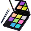 Bowitzki Water Activated Split Cake Eyeliner Retro Hydra Liner Makeup Brown and Mid Brown Color Face Body Paint(8g) online at globaldelivered