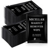 Ctosree 150 pcs Makeup Remover Wipes Bulk Individually Wrapped Makeup Wipes Single Remover Cloth Facial Cleansing Pads f