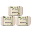 A LA MAISON Triple French Milled Bar Soap 88 Ounces Natural Moisturizing Hand Soap Bar 3 Bar of Soap 88 Ounces Sweet Alm