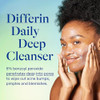 Differin Acne Face Wash with 5 Benzoyl Peroxide Daily Deep Cleanser by the makers of Differin Gel Gentle Skin Care for A