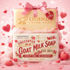 Legends Creek Farm Goat Milk Soap Triple Milled Cleansing Moisturizing Bar for Hands and Body 9 Oz Creamy Lather Nourish