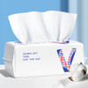 vuacepe Face Towels Disposable Cotton Facial Towels 100 Count Biodegradable Soft Dry Facial Tissue Drying Tissue for Ski