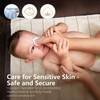 vuacepe Face Towels Disposable Cotton Facial Towels 100 Count Biodegradable Soft Dry Facial Tissue Drying Tissue for Ski