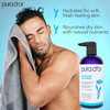 PURA DOR 16 Oz Awakening Body Wash with Aloe Vera Chamomile Lavender Tea Tree and Natural Nutrients pH Balanced for Mois
