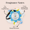 Spongelle Freesia Pear Wild Flower Buffer Body Scrubber Bath Shower Loofah for Women Exfoliator with Body Wash Infused S