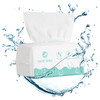 Tahoe Trails Disposable Face Towel Soft Dry Wipe Lint Free Dry Wet Use for Sensitive Skin 80Count Cotton Facial Tissue M