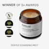 Evolve Organic Beauty Gentle Cleansing Melt Balm Soothe Hydrate Remove Make Up Nourish Baobab Oil Vanilla SmallBatch Veg