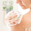 EKNOW Soap Saver Pouch Soap Bag Body Scrubber for Bar Soap or Soap Lift Body Exfoliator Sponge for Bath or Shower 4 Pack