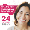 Cicatricure AntiWrinkle Day Night Cream Bundle Advanced 24Hour Facial Care Targets Fine Lines Deep Hydration for Youthfu