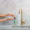 Caldrea Hand Wash Soap Aloe Vera Gel Olive Oil and Essential Oils to Cleanse and Condition Pear Blossom Agave Scent 108