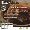 Fatimas Garden Olive Oil Black Soap Natural Cleanser 250g