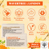 Wavertree London Duo Gift Box 2 Bars 7oz Lemon Myrtle Orange Blossom and Vanilla Cedarwood Scented Triple Milled Natural