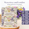 Wavertree London Flower Market Scented Natural Soap 2 Bars 7oz Moisturizing French Triple Milled Soap Bars enriched with