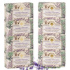 Wavertree London Lavender DProvence Scented Natural Soap 8 Bars 7oz Moisturizing French Triple Milled Soap Bars enriched