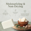 Wavertree London White Orchid Scented Natural Soap 2 Bars 7oz Moisturizing French Triple Milled Soap Bars enriched with