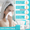 Disposable Face TowelCotton Facial Dry Wipe for Sensitive Skin Facial Tissues for Skin Care Facial Cleansing Makeup Wipe